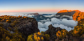 Piton des neiges from the Grand Bord, Reunion Island, France