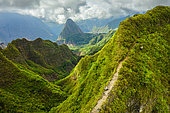 Cirque de Mafate, Reunion Island, France