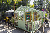 Stand Serres LAMS, Salon Jardins, Jardin / Aux Tuileries, mai 2023, Paris, France