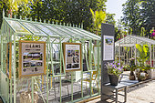 LAMS greenhouse stand, Salon Jardins, Jardin / Aux Tuileries, May 2023, Paris, France