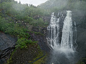 Skorvofossen, Hordaland, Vestlandet, Norway