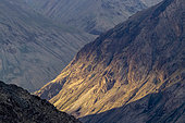 Evening light on the Tien Shan mountains, Issyk-Kul Region, Kyrgyzstan