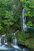 Crystal-clear waterfalls, Slunj, Croatia