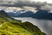 Loch Duich, Landscape of Scotland, Great Britain