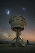 Magellanic clouds, Shell observatory, The VLT, Very Large Telescope Cerro Paranal , Anfogasta, Chile.