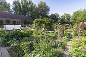 Kitchen garden, Parc de Bercy, Paris XIIth arrondissement, France