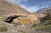 Puente del Inca, Upper Rio Mendoza Valley, Andes, Mendoza Province, Argentina