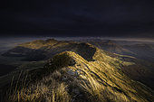 Massif du Cantal: puy Griou, puy de Peyre-Arse, puy Mary, Brèche de Rolland, Massif Central, Auvergne, France