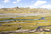 High plain near Lake Kol-suu, At-bashi, Naryn, Kyrgyzstan