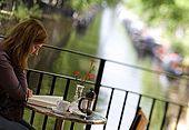 United Kingdom London Regent's Canal CafeÌ