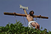 italy-sicily-palermo-settimana santa, quartiere Partanna/Mondello-la crocifissione