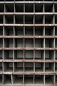 Detail of pigeon holes on Galeb, Tito's old luxury yacht, Rijeka, Croatia