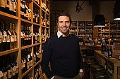 Marco Bindella, La Bottiglieria wine shop, Bassano del Grappa, Veneto, Italy. tel: 0424 523993