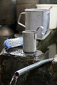Tools in Mr. Meshini's workshop, village of Kosova, Province of Permet, Albania