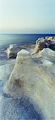 Sarakiniko white cliffs, Milos Island, Greece