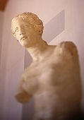 Archaeological Museum, a copy of the Venus of Milos statue, Milos Island, Greece