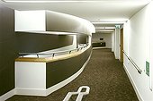 Uk; Wales; Cardiff; Cardiff Bay; Welsh Millennium Centre; Corridor Leading To Main Auditorium; Architect: Percy Thomas Architects