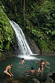 'Cascade aux Ecrevisses', Routes de la Traversée, Guadeloupe (Basse Terre), French West Indies