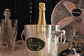 Every room in Blanch House has a bottle of chilled Champagne to welcome its guests
