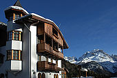 Chalet Hermitage Hotel, Madonna di Campiglio, Trentino, Italy. Tel 0465 441558