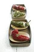 Stuffed Padron peppers