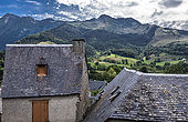 France, Hautes-Pyrénées, vallée d'Aure, village d'Azet 