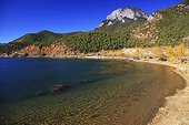 Yunnan, Lijiang, Ninglang, Lugu Lake, lake view