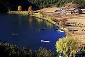 Yunnan, Lijiang, Lugu Lake, Nisai Village Lake View