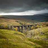 Dent Head Viaduct, Yorkshire Dales, Yorkshire, England, United Kingdom, Europe