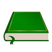 Green book vector