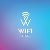 Free wifi symbol for business or commercial use