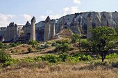 Landscape in Cappadocia