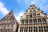 Traditional houses in Ghent, Belgium