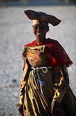 Namibia - Herero woman - Hoanib river