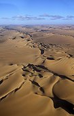 Namibia - Namib Naukluft Park - Aerial view on the Namib desert