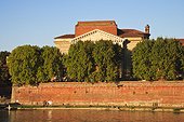 France, Toulouse, [Garonne river banks], basilica, church