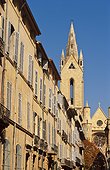 France, Aix en France, Provence, Saint-Jean-de-Malte Church, cityscape