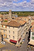 France, Arles, cityscape, rooftops,