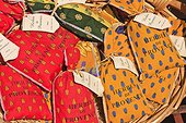 France, Provence,assortment of colored bags