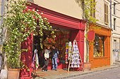 France, Arles, colorful shops,