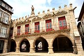 Portugal, Guimaraes, historical center, Santiago square