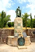 Portugal, Guimaraes, historical center, statue of Dom Afonso Henriques