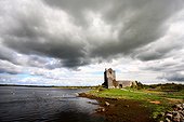 Ireland, near Kinvara, Dunguaire castle
