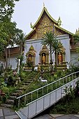 Thailand, Chiang Mai, wat phrathat doi suthep, garden
