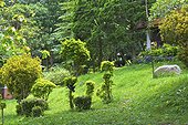 Thailande, Chiang Mai, wat phrathat doi suthep, jardin