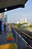 Malaysia, Kuala Lumpur, subway