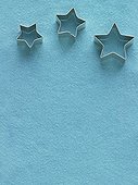 Star-shaped cookie cutters