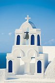 View of church, Santorini, Greece