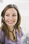 Administrative Assistant with Telephone Headset