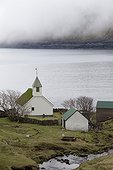 View of church by sea